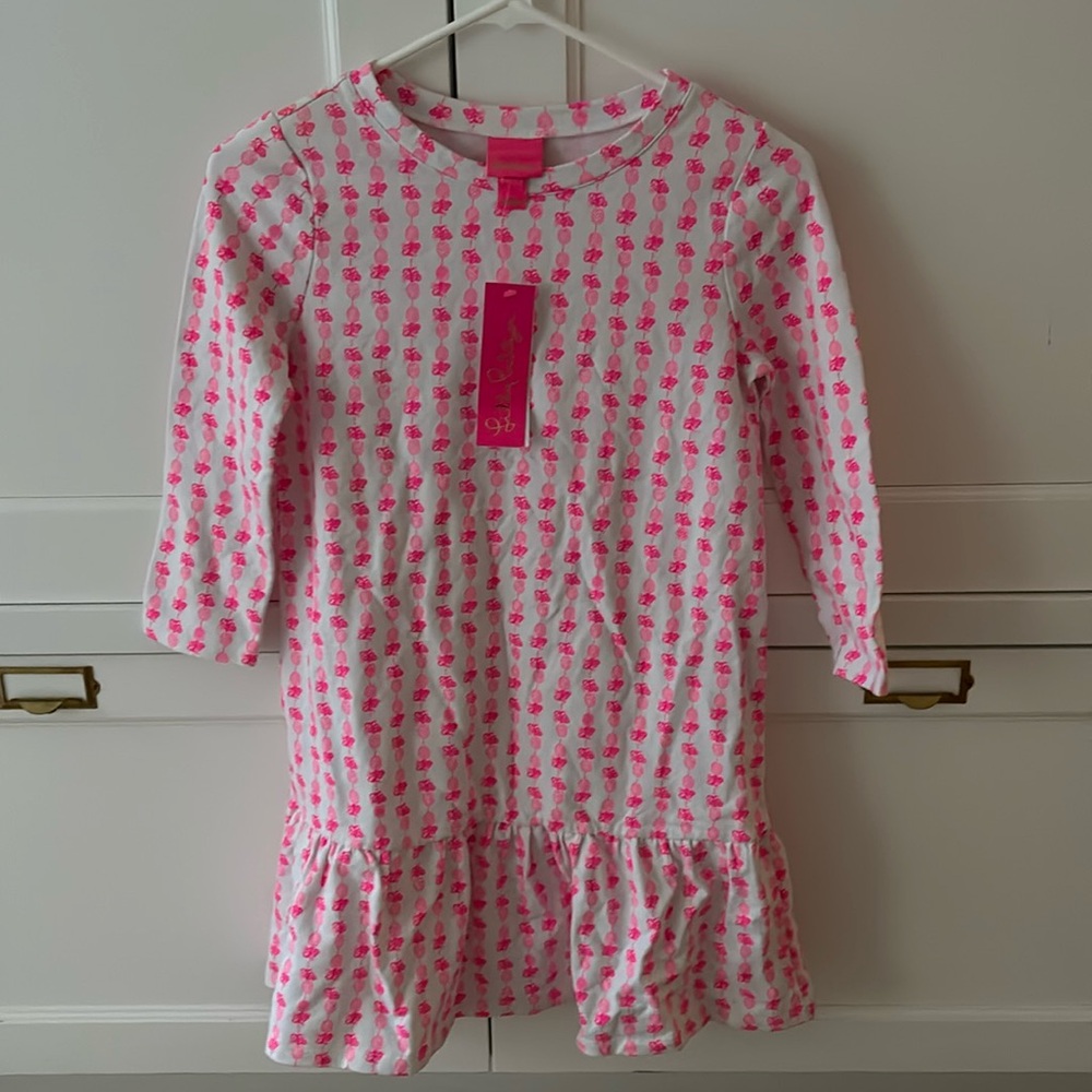 Lilly Pulitzer Girls Pineapple Dress NWT